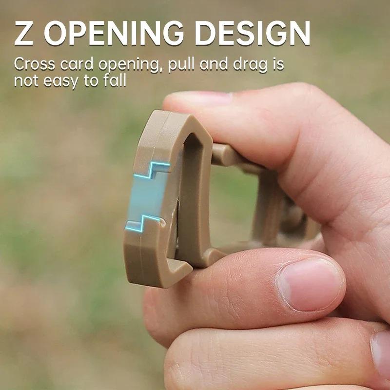 Outdoor Adventure Jobs - Clip de suspension robuste pour gants