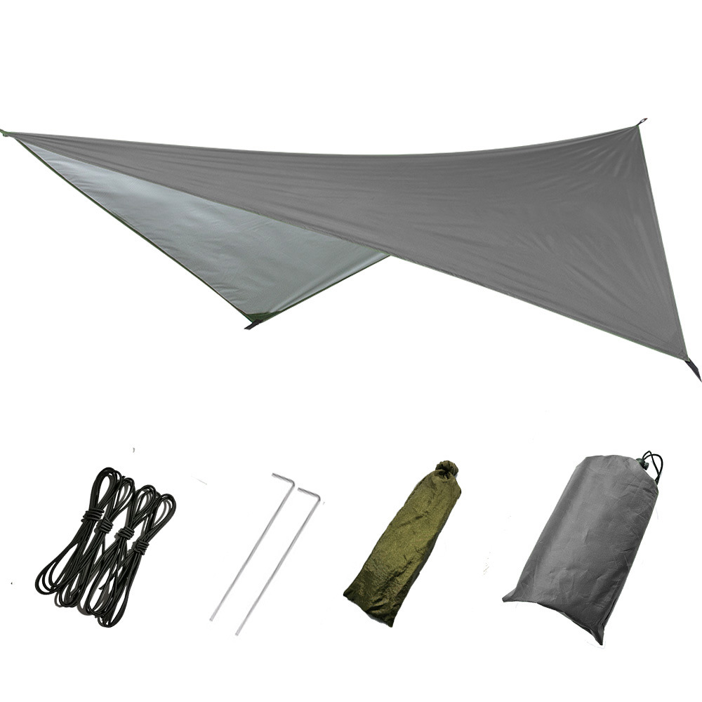 Hammock Rain Tarp - Housse de protection imperméable argentée de