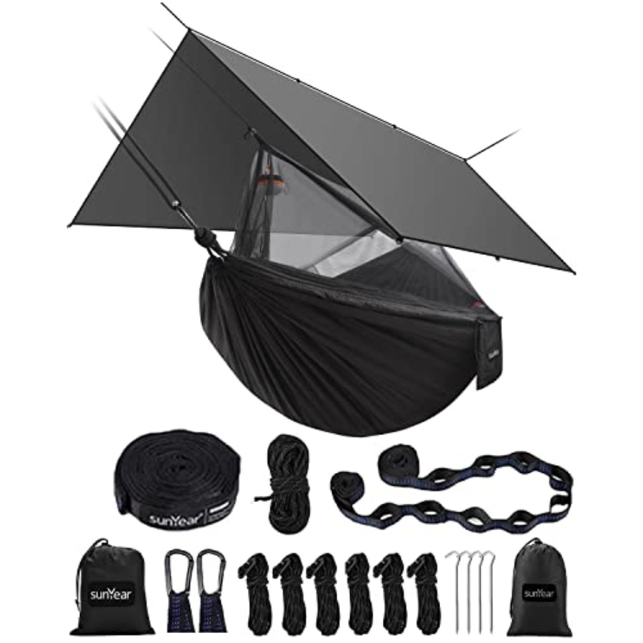 Hammock Rain Tarp - Hamac de camping portable avec bâche