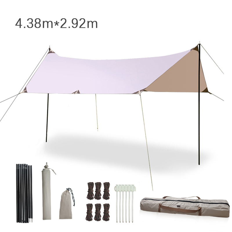 Hammock Rain Tarp - Bâche de protection hexagonale 438*292cm 100%