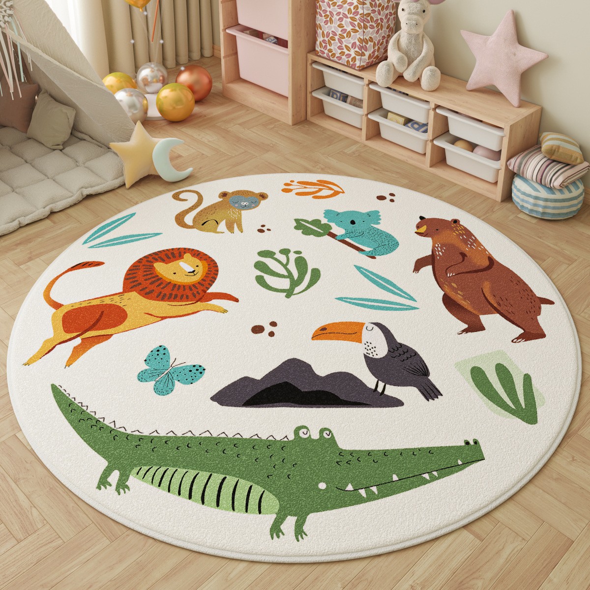 Tapis rond pour enfants Fun in - Outdoor Adventure Kids avis et prix