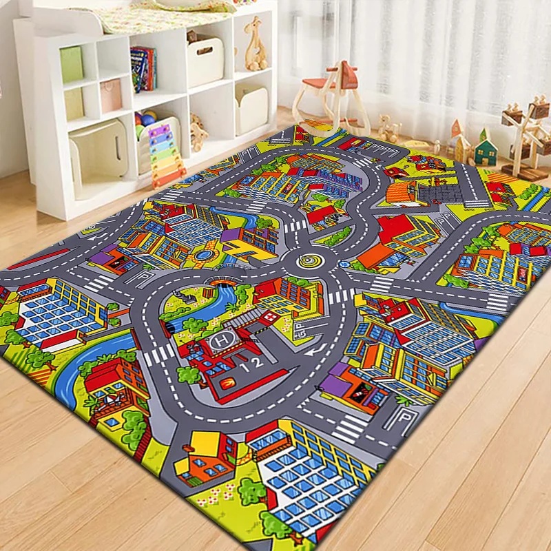Tapis de jeu coloré pour enfan - Outdoor Adventure Kids avis et prix