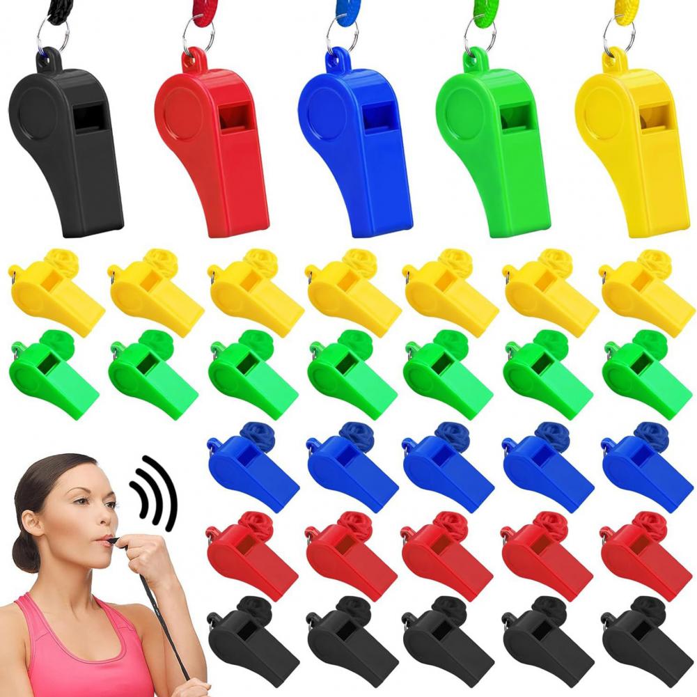 10 pièces sifflets avec lanièr - Emergency Whistle Pea avis et prix