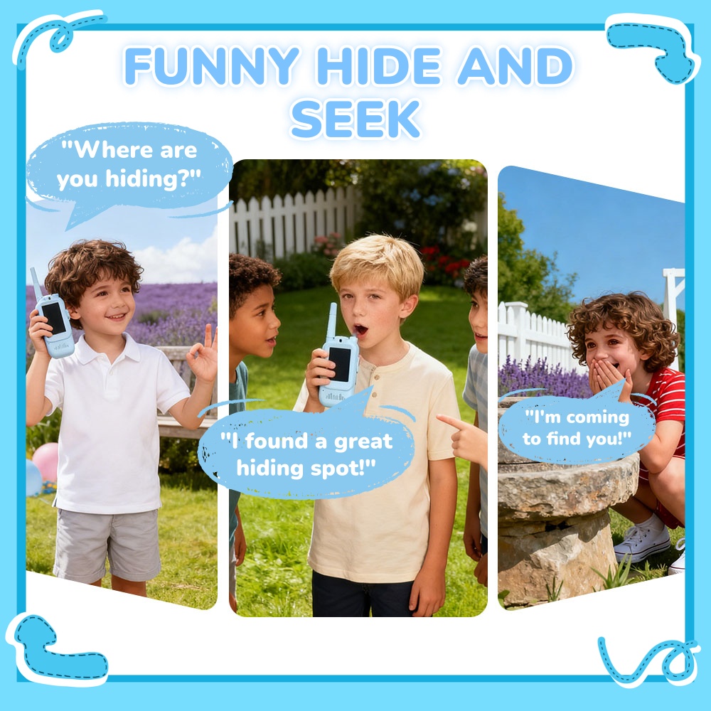 2 talkies-walkies vidéo pour e - Outdoor Adventure Kids avis et prix