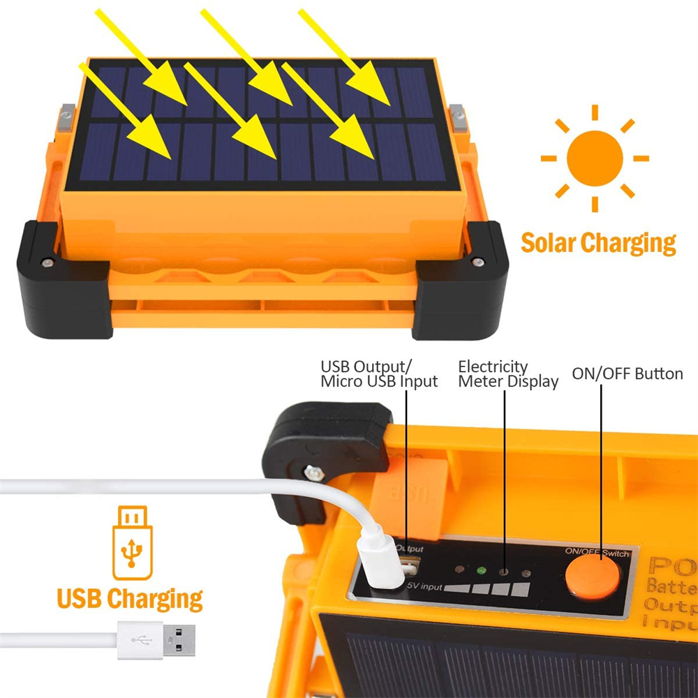 Lampe LED solaire Rechargeable - Outdoor Adventure Jobs avis et prix