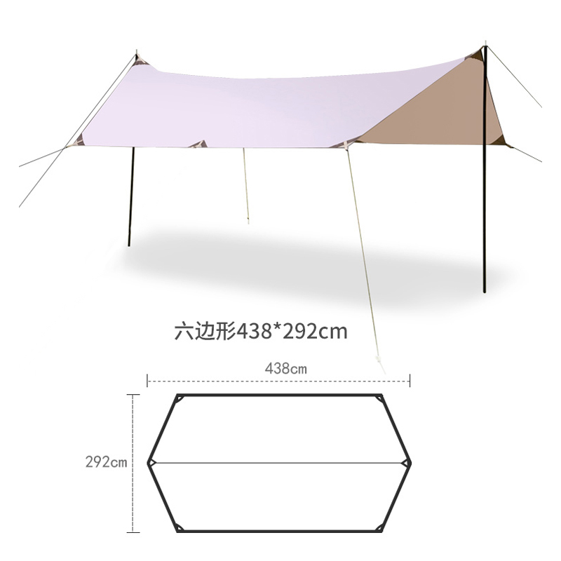 Bâche de protection hexagonale - Hammock Rain Tarp avis et prix
