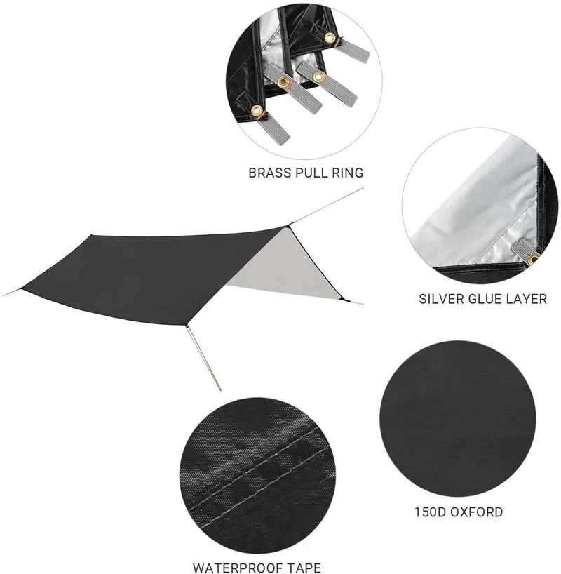 Hamac de Camping avec bâche et - Hammock Rain Tarp avis et prix