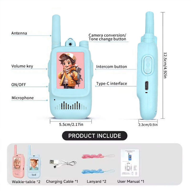 2 talkies-walkies vidéo pour e - Outdoor Adventure Kids avis et prix