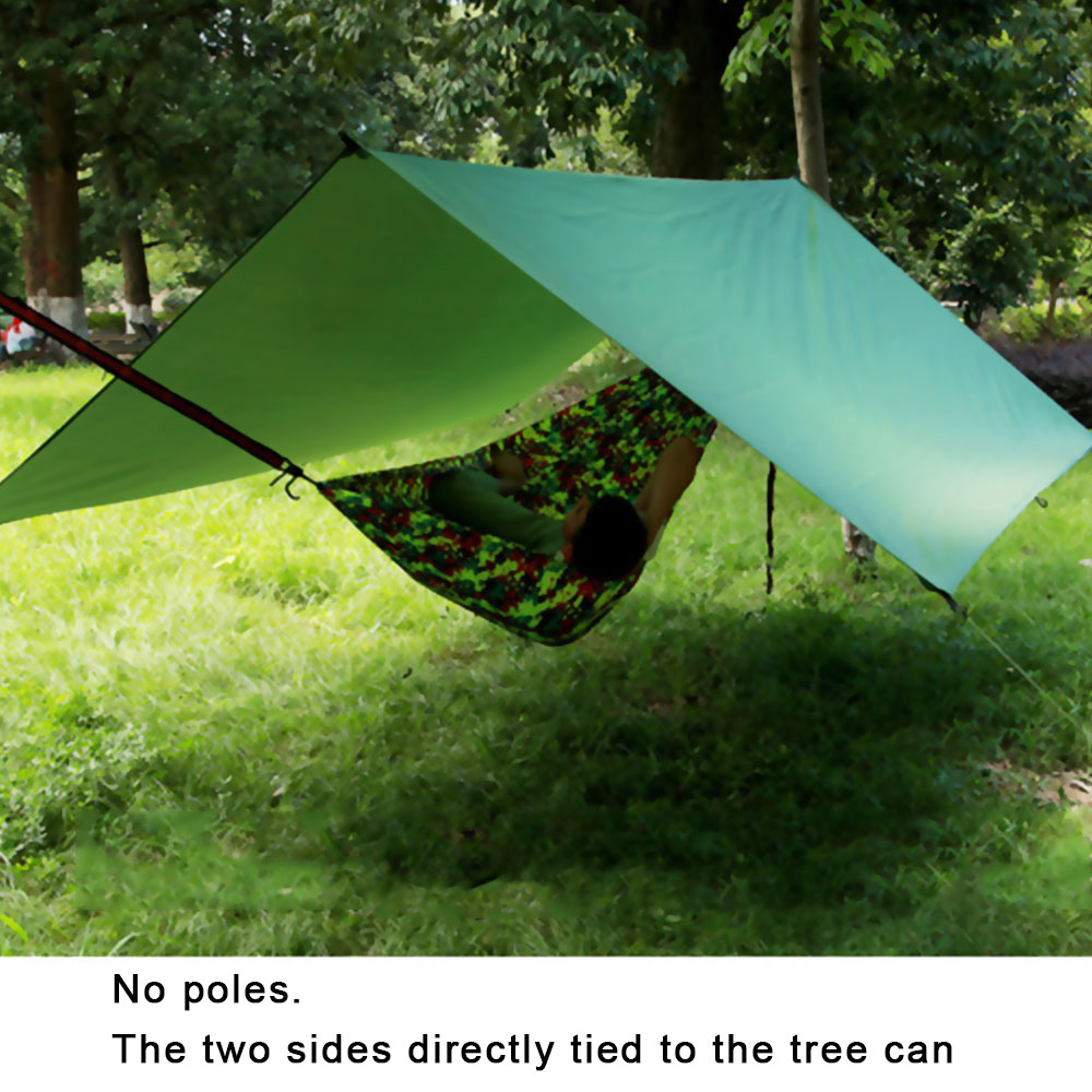 Auvent imperméable 3x3m, abri  - Hammock Rain Tarp avis et prix